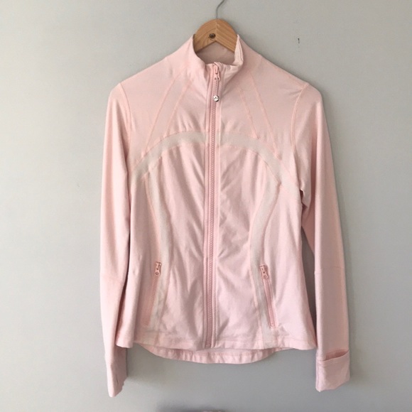 lululemon athletica Jackets & Blazers - Lululemon Blush Pink Zip Up Jacket